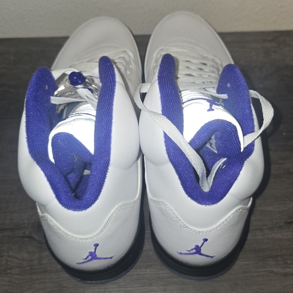 Men's Air Jordan 5 Retro Concord DS - Picture 4 of 6